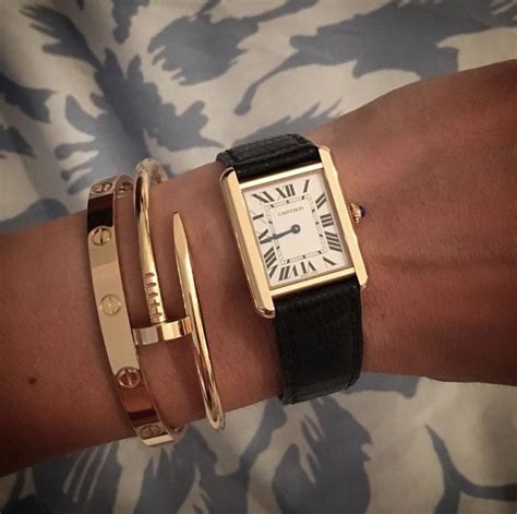 cartier watch stack|cartier unisex watches.